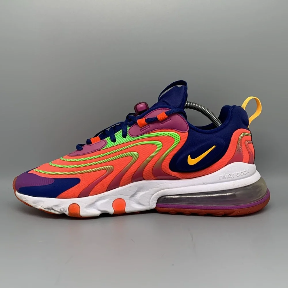 Nike‎ Air Max 270 React Eng Running Shoes CD0113-600 Men’s Sz 10.5